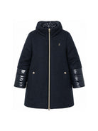 Cappotto per bambina Herno Kids blu con design imbottito CA000014G33344 9202 HERNO KIDS 