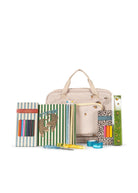 Borsa per bambini Konges Slojd beige con "kit accessori per le vacanze" KS105419 LEMON KONGES SLOJD KIDS 