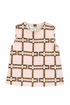 Top per bambina Elisabetta Franchi la Mia Bambina sabbia con fibbia EFTO0180TVE02 C053 ElISABETTA FRANCHI KIDS 