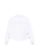 Camicia per bambina John Richmond Junior bianca con dettaglio stella RGP26101CA WHITE JOHN RICHMOND KIDS 