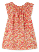 Abito dorato per bambina Bonpoint rosso con maniche ad aletta C05XDRW00001 651A BONPOINT KIDS 
