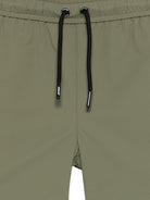 Shorts per bambino K-WAY Kids verde con logo sul davanti K7152BW V15 K-WAY KIDS 