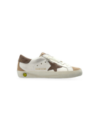 Sneakers Super-Star per bambini Golden Goose Kids bianche con patch a stella F00102F008662 12513 GOLDEN GOOSE KIDS 