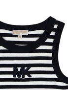 Abito per bambina Michael Kors Kids blu con design a righe R30640 849 MICHAEL KORS KIDS 