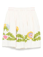 Gonna per bambina molo beige Bonnie con vita elasticizzata sul retro 2S25D126 3995 MOLO KIDS 