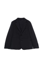 Blazer per bambino Emporio Armani Kids blu con revers classici EB000906 AF21040 UB109 EMPORIO ARMANI KIDS 