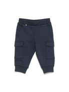 Pantaloni sportivi affusolati per neonato BOSS Kidswear blu con due tasche laterali J52076 849 BOSS KIDS 