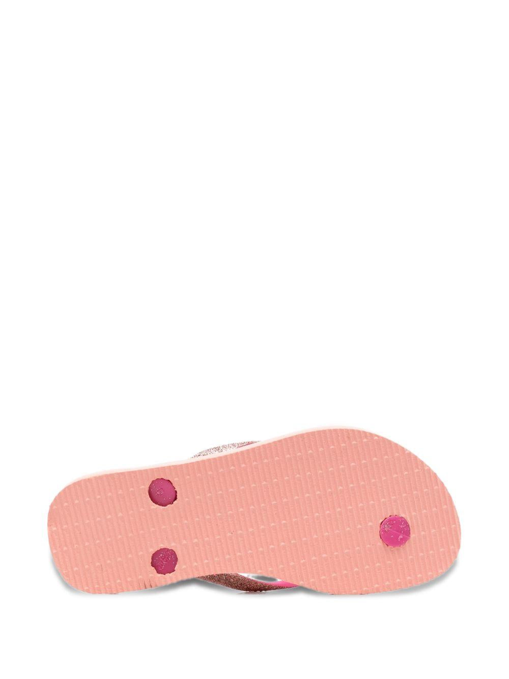 Infradito per bambina Havaianas Kids rosa con dettagli fiori in rilievo 4146976 3128 HAVAIANAS KIDS 
