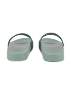 Ciabatte da bambino Boss Kids verde con logo J52799 68C BOSS KIDS 