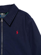 Giubbino Bayport per bambino Polo Ralph Lauren Kids blu con colletto classico 322934661 002 Ralph Lauren kids 