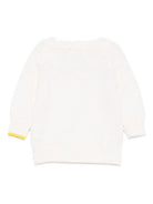 Cardigan per neonati Gensami Kids bianco con chiusura frontale con bottoni CAR-BASIC-WP OFF WHITE GENSAMI 