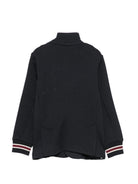 Blazer per bambino Emporio Armani Kids blu con patch logo EB001532 AF10126 UB118 EMPORIO ARMANI KIDS 