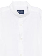 Camicia per bambino Drumohr Kids bianco con colletto rialzato S5SH72 D01 DrUMOHR KIDS 