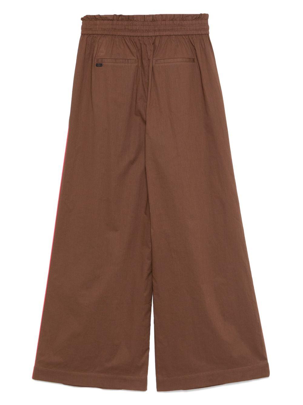 Pantaloni per donna Scotch & Soda marrone in popeline ULH00592F 247 SCOTCH DONNA 