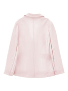 Blazer per bambina Monnalisa rosa con applicazione fiore 71G103 7303 0091 MONNALISA KIDS 