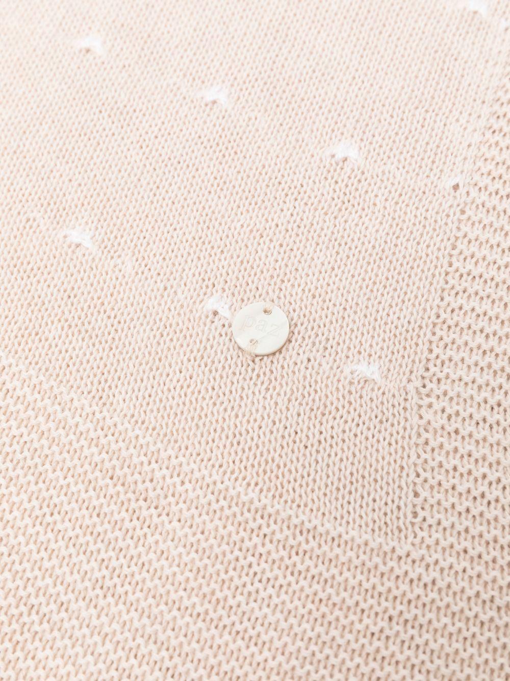 Coperta per neonati Paz Rodriguez beige con motivo a pois 029-123496 7901 PaZ RODRIGUEZ 