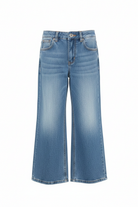 Jeans per bambino Dondup Kids blu con cinque tasche DMPA204CDF021 4098 DONDUP KIDS 