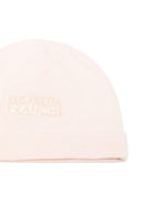 Cappello per neonata Elisabetta Franchi La Mia Bambina rosa con logo ricamato ENCP0800JF054 C036 ElISABETTA FRANCHI KIDS 