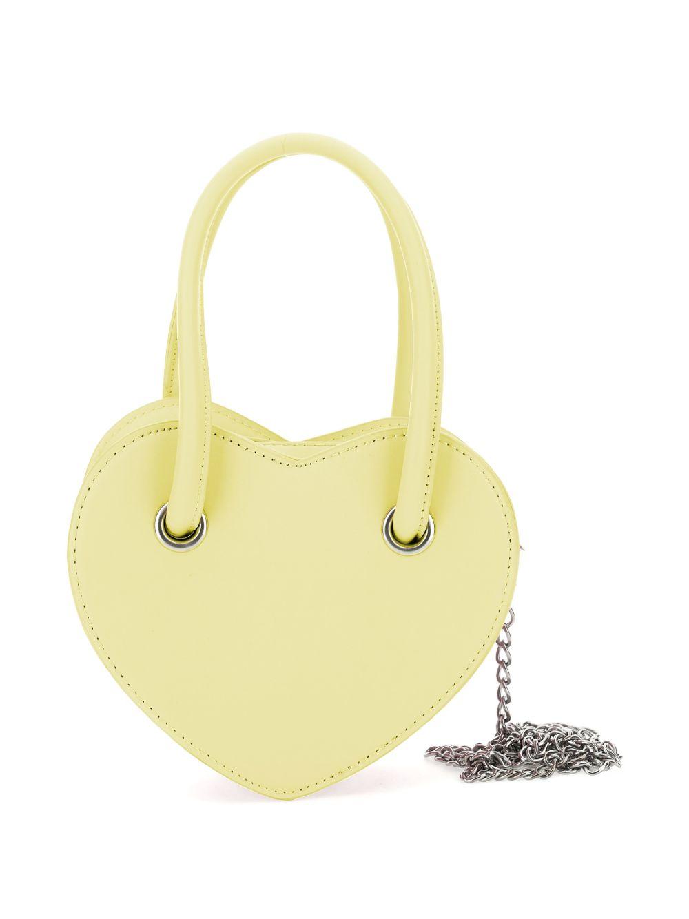 Borsa per bambina Monnalisa gialla a forma di cuore<BR/><BR/> 17G002 7069 0014 MONNALISA KIDS 