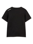 T-shirt per bambino Karl Lagerfeld Kids nera con stampa grafica Z31096 09B KARL LAGERFELD KIDS 