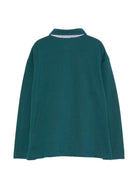 T-shirt per bambino Etro Kids verde con colletto stile polo GZ8H41 Z0022 797 ETRO KIDS 