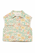 Gilet per bambina Bobo Choses multicolore con stampa floreale B126AC121 199 BOBO CHOSES KIDS 