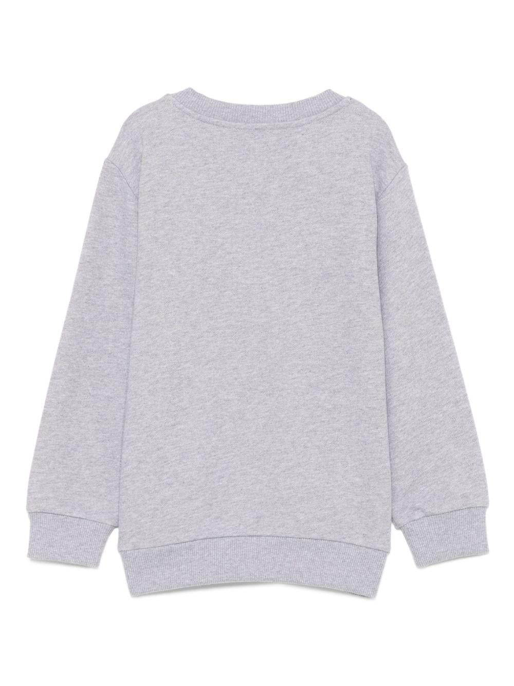 Felpa per bambino Missoni Kids grigio con logo ricamato MX4Q10 Z3188 805 MISSONI KIDS 