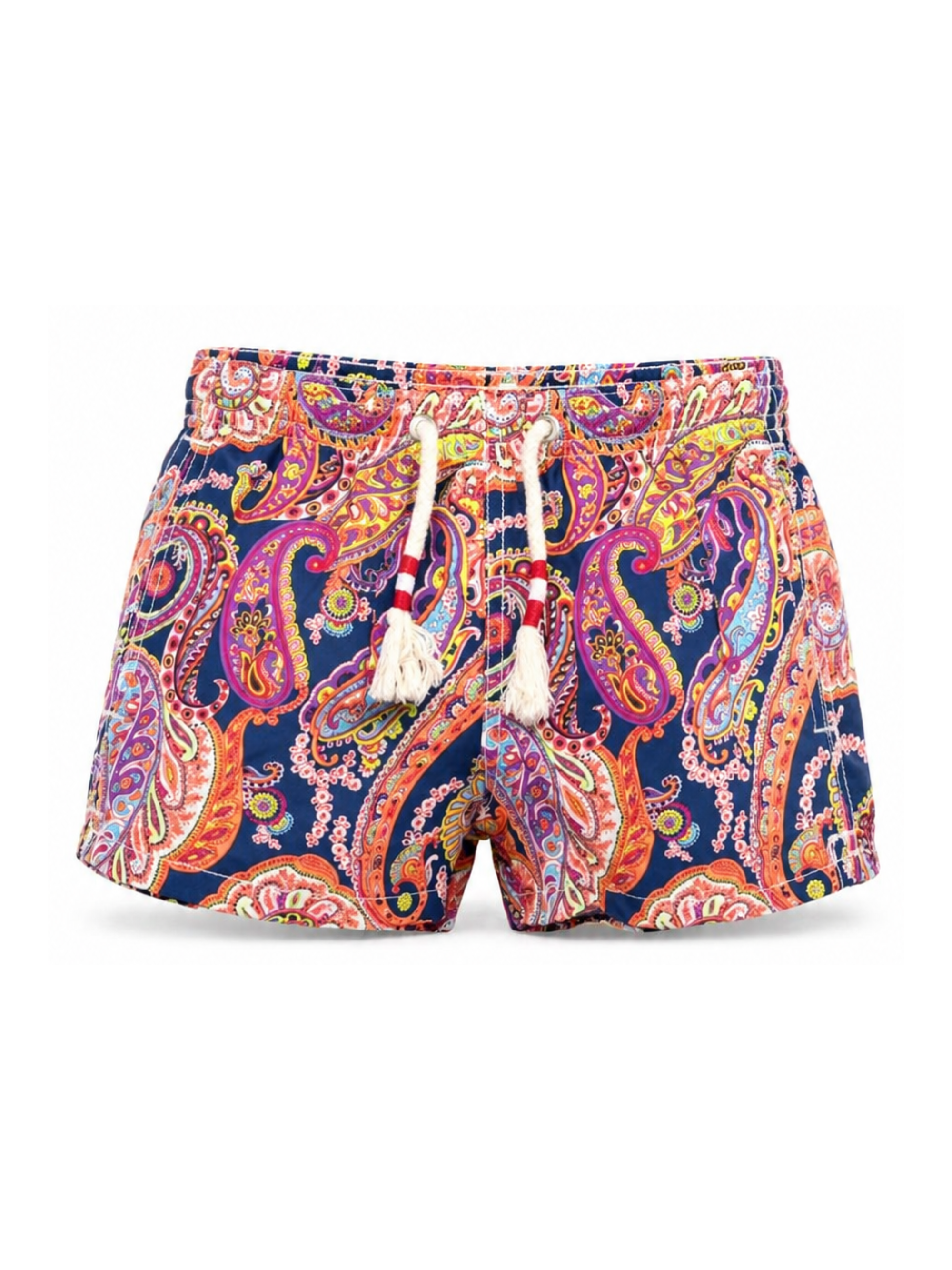 Costume da bagno per bambino MC2 Saint Barth Kids multicolore con stampa paisley JEA0016 04109L MC2 ST. BARTH KIDS 