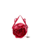 Borsa a spalla per bambina Monnalisa rossa con design a forma di rosa 19G011 7066 0095 MONNALISA KIDS 