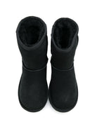 Stivaletti con fodera in pelliccia per bambina UGG Kids neri con punta tonda 1017703K BLK UGG 