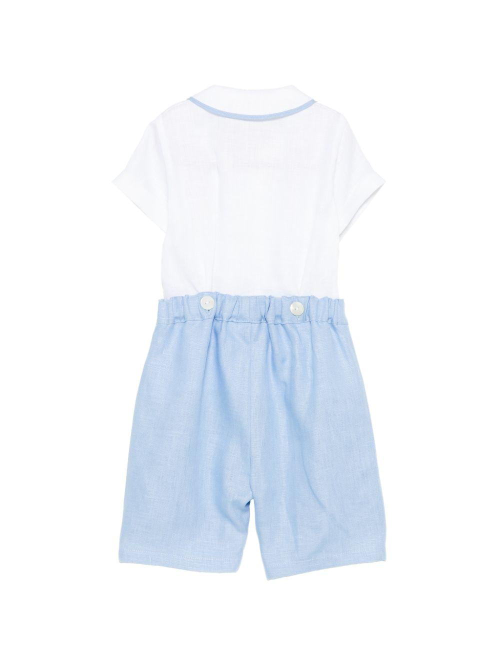 Tutina per neonato Mariella Ferrari multicolore con colletto a punta PLF6 AZZURRO MARIELLA FERRARI KIDS 