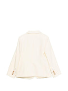 Blazer per bambino Emporio Armani Kids bianco con revers classici EB000906 AF21040 U1079 EMPORIO ARMANI KIDS 