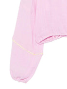 Felpa per bambina MSGM Kids rosa con orlo arricciato S6MSJGBL211 MS076 MSGM KIDS 