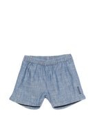 Shorts per bambino Donsje denim con vita elasticizzata 4117400 00080 DONSJE KIDS 