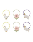 Set di sei codini per bambina Mimi & Lula multicolore con fantasie diverse 182020-23 FARMYARD MIMI & LULA KIDS 