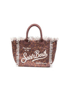 Borsa Vanity MC2 Saint Barth animalier con logo sul davanti VANI001 00900L MC2 ST. BARTH KIDS 