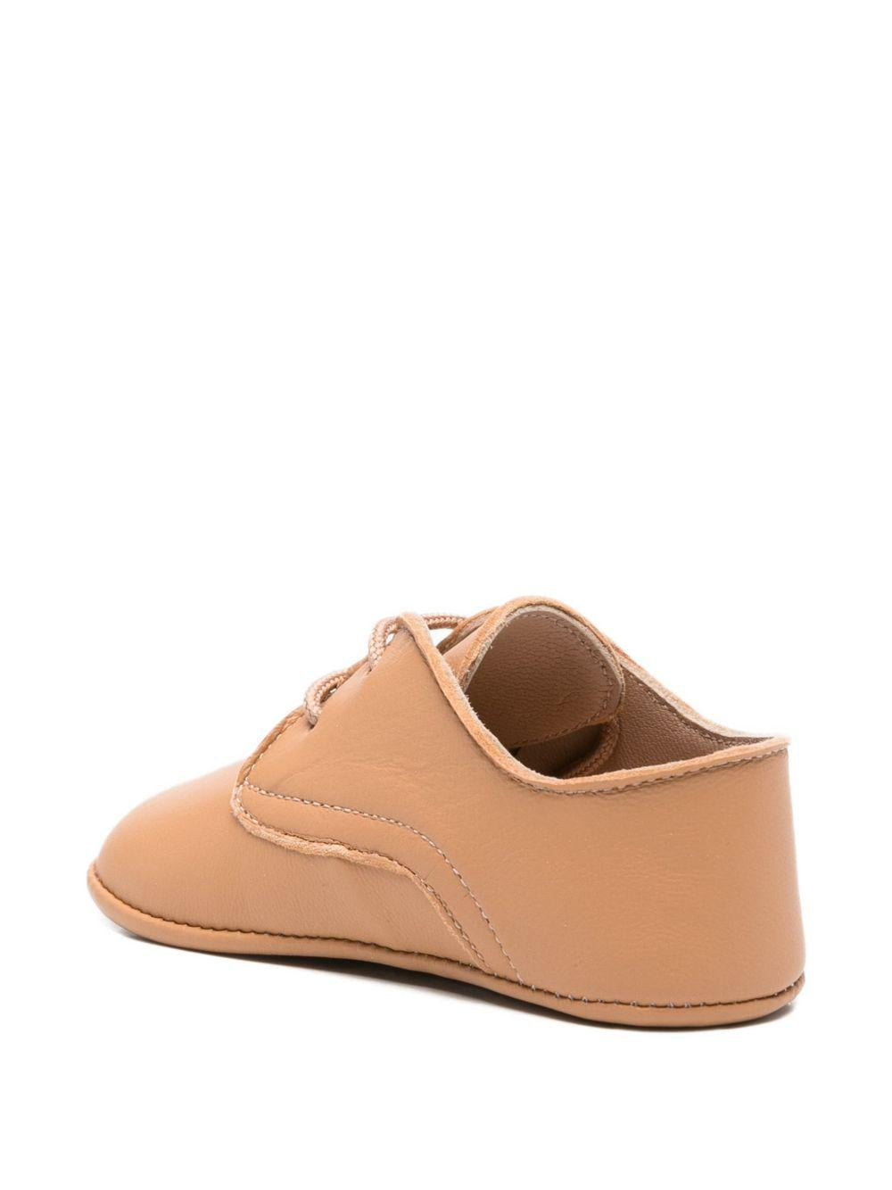 Sneakers per neonato Eli1957 cammello con lacci 10016AL CAMEL Eli Kids 