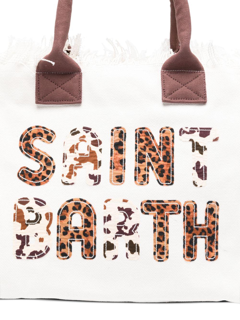 Borsa Vanity MC2 Saint Barth animalier con logo sul davanti VANI001 00326L MC2 ST. BARTH KIDS 