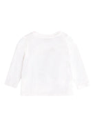 T-shirt per neonati Stella McCartney Kids bianco a maniche lunghe TX8100 Z0434 101 STELLA McCARTNEY KIDS 