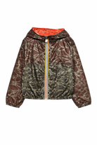 Giubbino per bambina K-Way Kids con effetto marmorizzato con cerniera K5135YW C66 K-WAY KIDS 