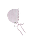Cappello per neonata Paz Rodriguez rosa con bordo a smerlo 011-123384 3701 PaZ RODRIGUEZ KIDS 