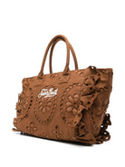 Borsa Vanity MC2 Saint Barth marrone in pizzo sangallo VANI0029 09058L MC2 ST. BARTH KIDS 