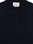 Maglione per bambino Douuod Kids blu con colletto stile polo DZ9P20 Z4117 620 DOUUOD KIDS 