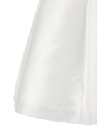 Abito per bambina Monnalisa bianco con applicazioni a fiori 71G902 7302 0001 MONNALISA KIDS 