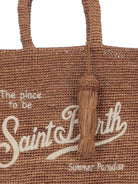 Borsa Colette MC2 Saint Barth marrone con dettaglio nappa COL0026 00452L MC2 ST. BARTH KIDS 