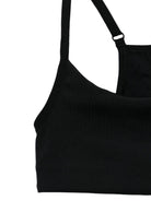 Reggiseno flex per bambina The North Face Kids nero con spalline regolabili NF0A8F8X JK31 THE NORTH FACE KIDS 