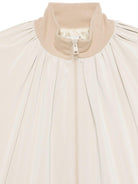 Giubbino per donna Alysi beige con chiusura con zip 116913 P6041 AVENA ALYSI 