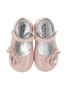 Ballerine per bambina Monnalisa rosa con dettaglio fiocco 83G009 7706 0091 MONNALISA KIDS 