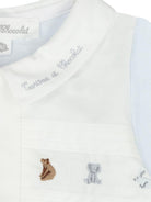 Pigiama per neonato Tartine Et Chocolat azzurro con ricamo CC54070 41 TArtine & Chocolat KIDS 