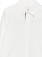 Camicia per bambino Fendi Kids bianco con colletto classico JMC186 AIXS F0TU9 FENDI KIDS 